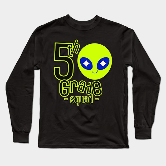 5th grade alien Long Sleeve T-Shirt by hnueng111